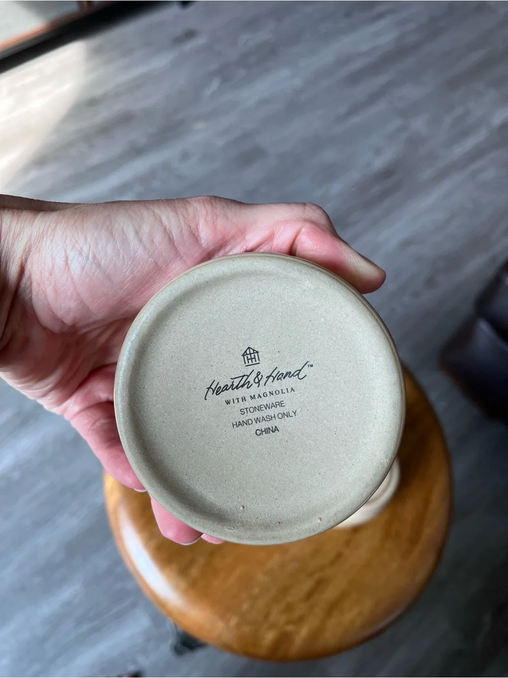 Hearth & Hand Cream Ceramic Salt & Pepper Jars with Lids